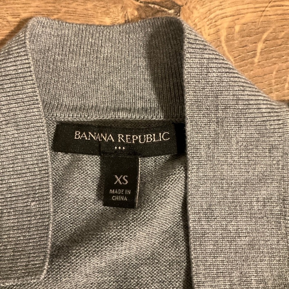 Banana Republic Factory sleeveless vest with tie belt, XS - Picture 3 of 6